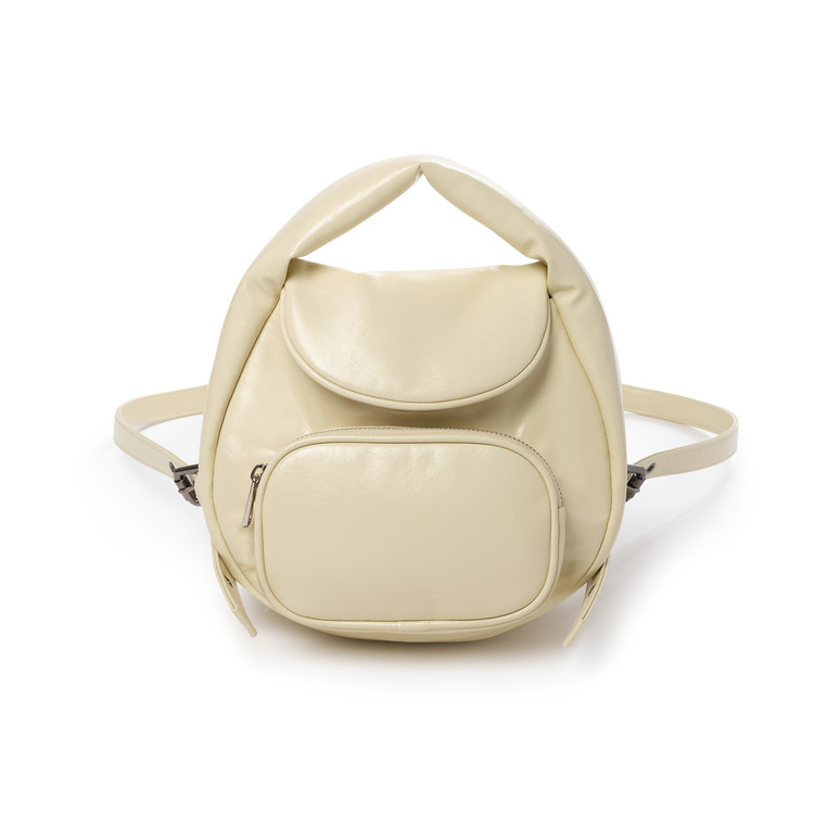 韓國SAMO ONDOH-Flap Mug Backpack Flap Mug Backpack S Crinkle French Vanilla
