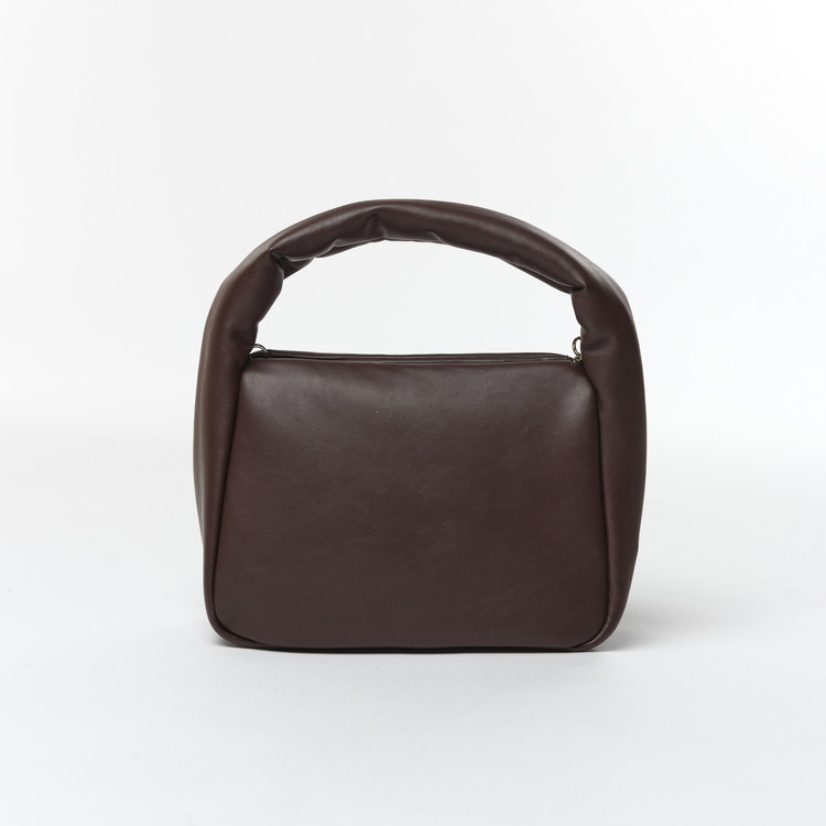 韓國SAMO ONDOH-Mug Bag S Lambskin Chocolate