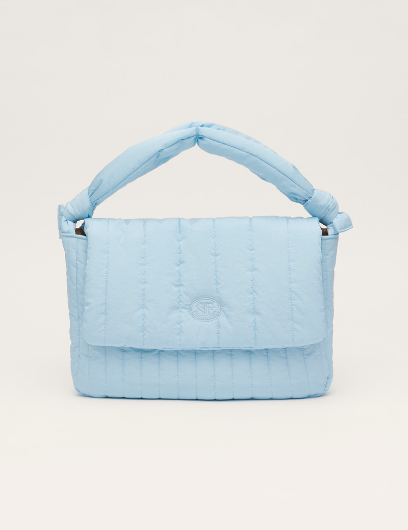 韓國SIENNE-Cross Padding Bag (Sky Blue)