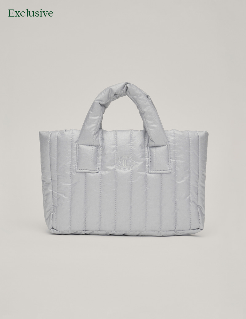 韓國SIENNE-Mini Padding Bag (Silver)