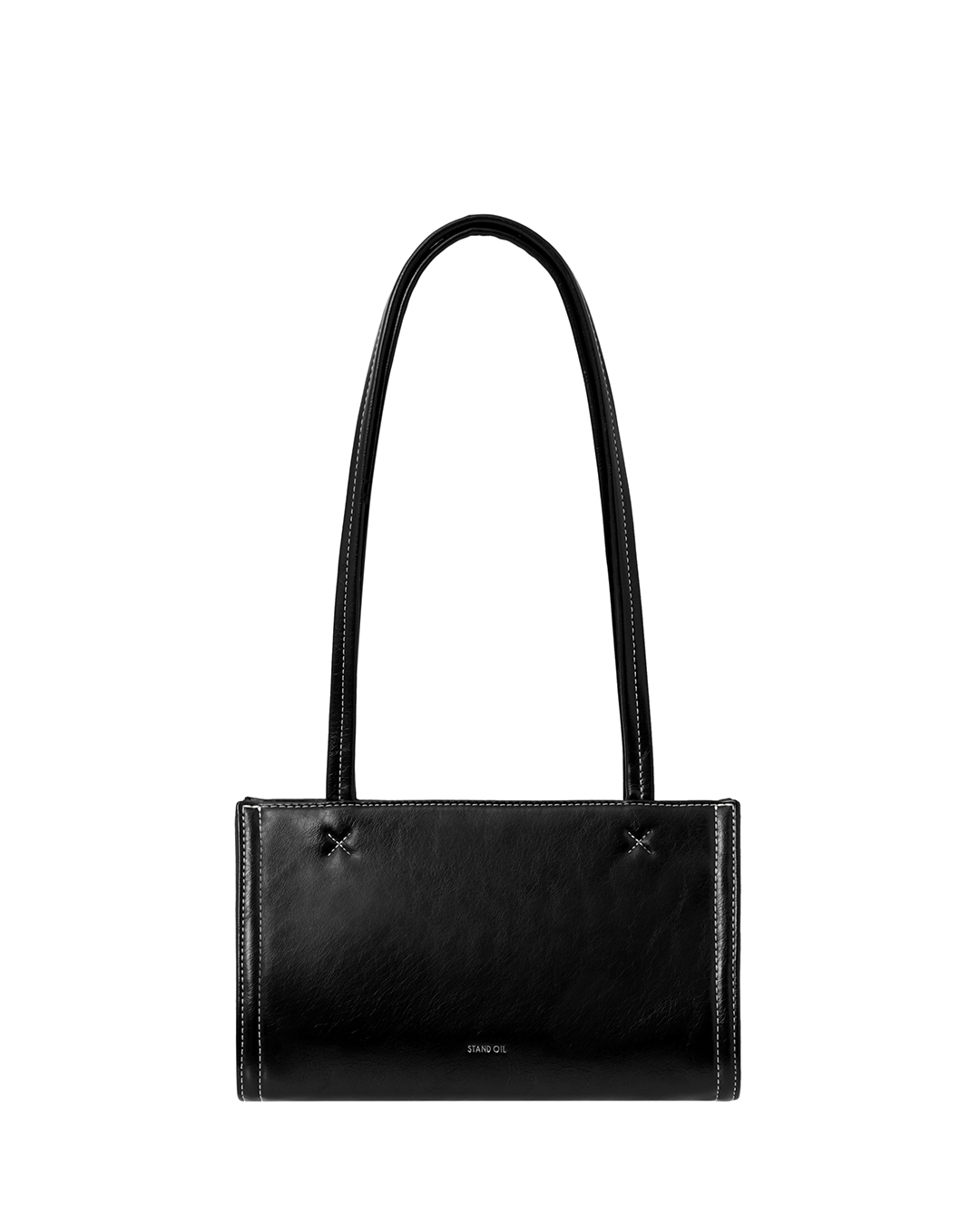 【限時優惠】韓國STAND OIL-Oblong Bag Tiny / Stitch Black (截單日期:11/08 早上9:00)