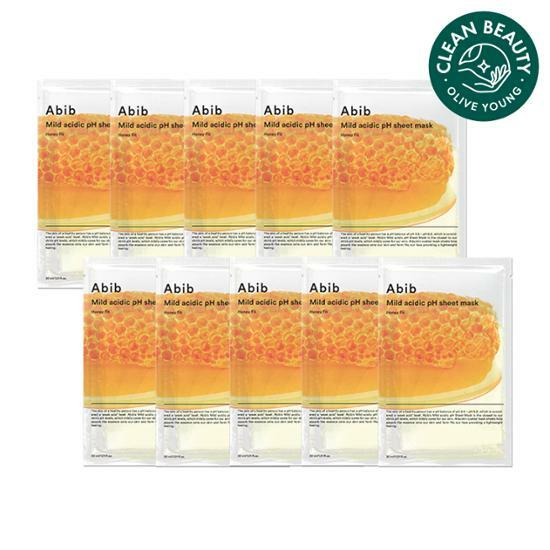 【現貨】韓國 ABIB 弱酸性蜂蜜面膜 Mild acidic pH sheet mask 30ML (10片) 有效日期:2026.05.31