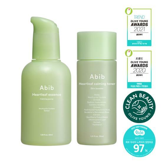 Abib 魚腥草精華鎮靜泵50ml + 30ml魚腥草爽膚水