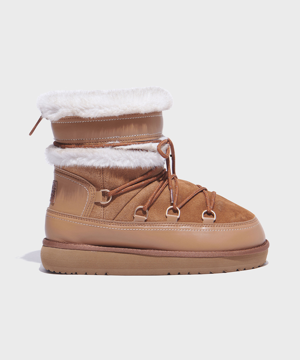 rockfish-weatherwear-[NEW10%| 10.31이내 발송] CLOUDY SNOW BOOTS - CHESTNUT