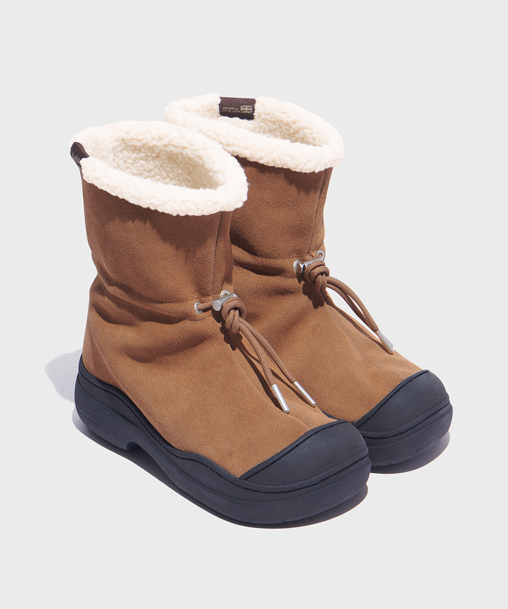 rockfish-weatherwear-[NEW10%] HAYDEN DRAW STRING WINTER BOOTS - CHESTNUT