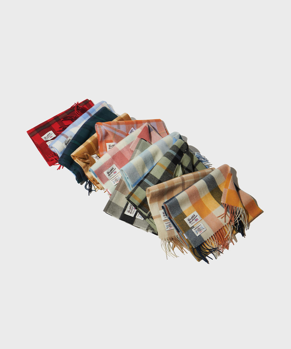 rockfish-weatherwear-[NEW10%] CLASSIC WOOL MUFFLER CHECK - 11color