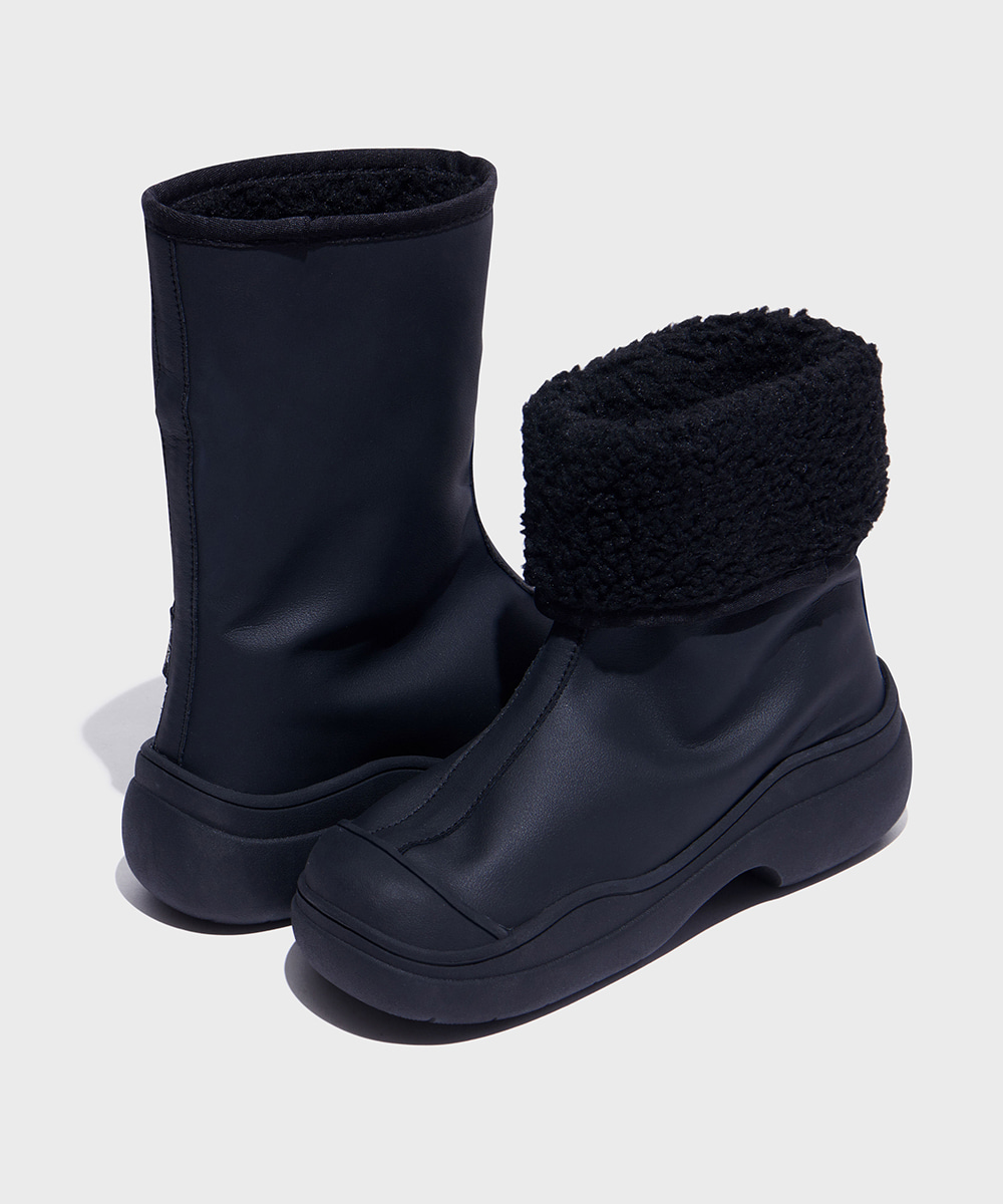 rockfish-weatherwear-[NEW10%] HAYDEN FOLD DOWN WINTER BOOTS - BLACK