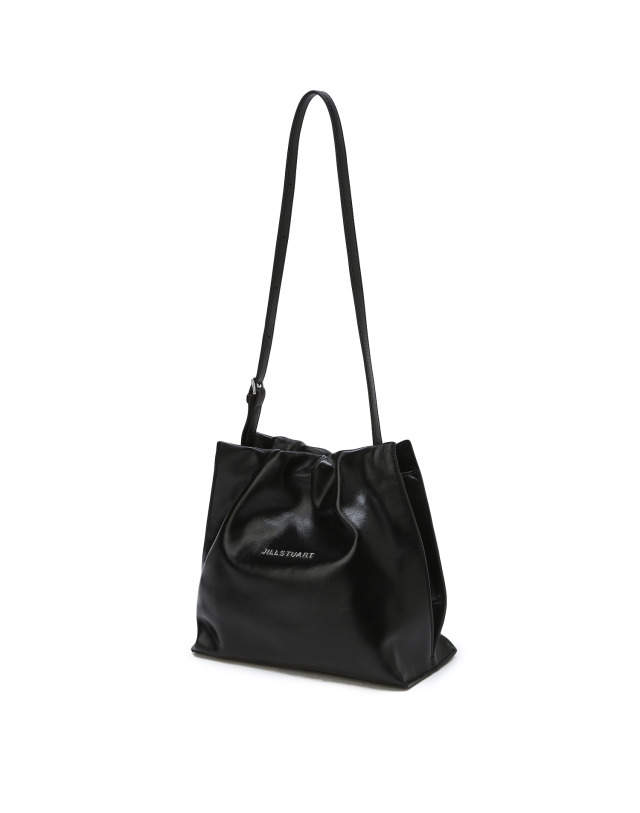 韓國 JILLSTUART - [24SS] [Bleebag] Black Soft Cowhide Shoulder Bag