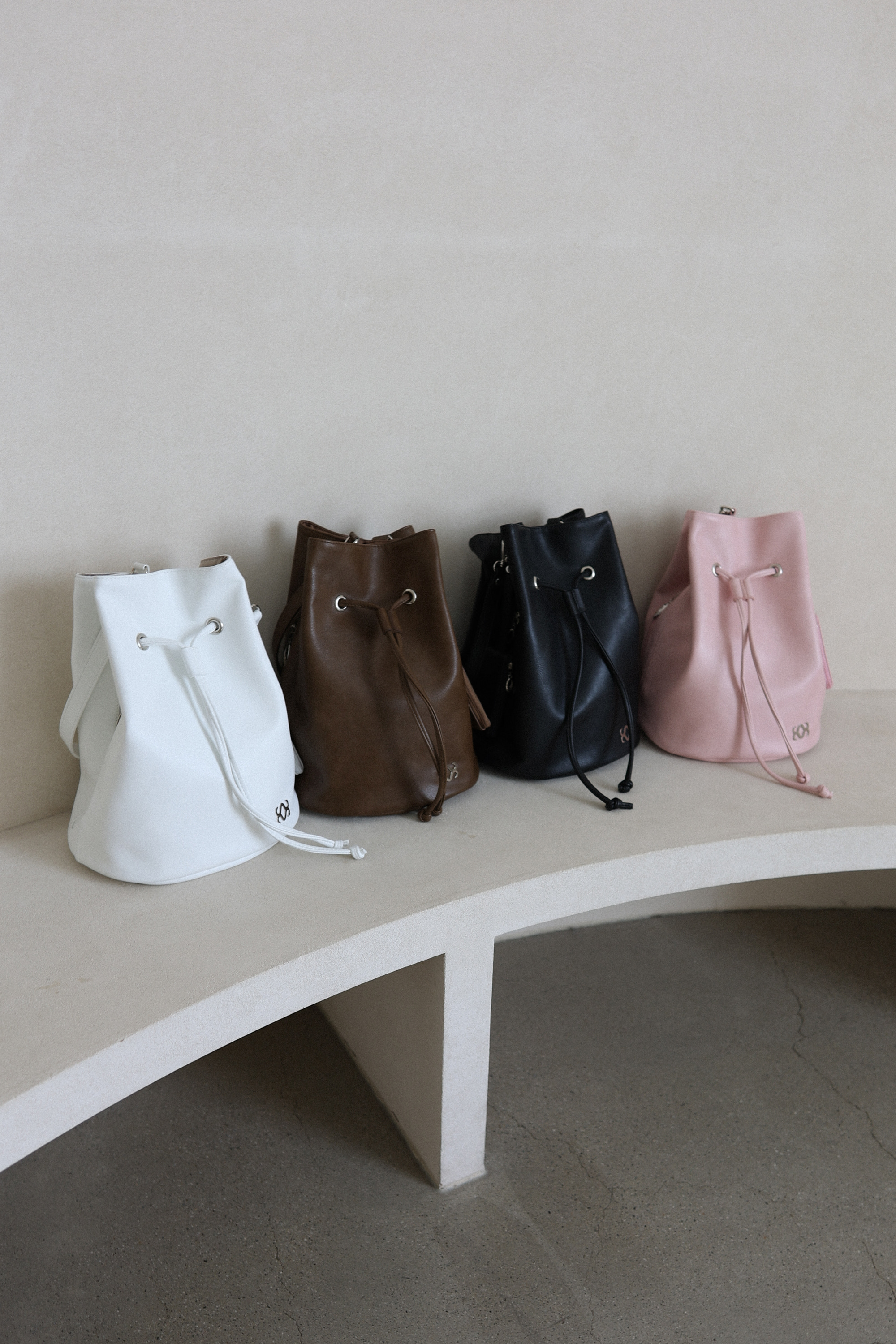 韓國 SIWEOL107 - Roro Bucket Bag (Vintage Brown)