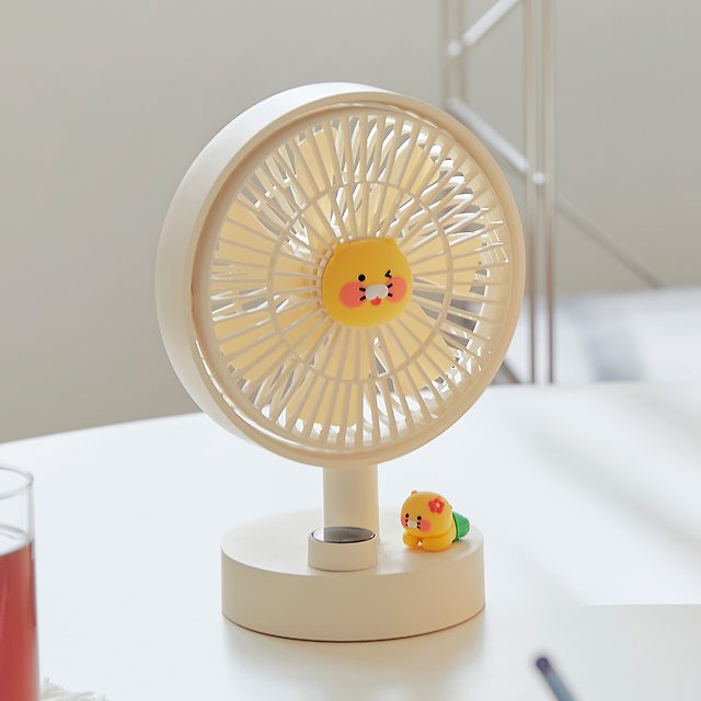 韓國 KAKAO FRIENDS - Rotating Table Fan_Chunsik
