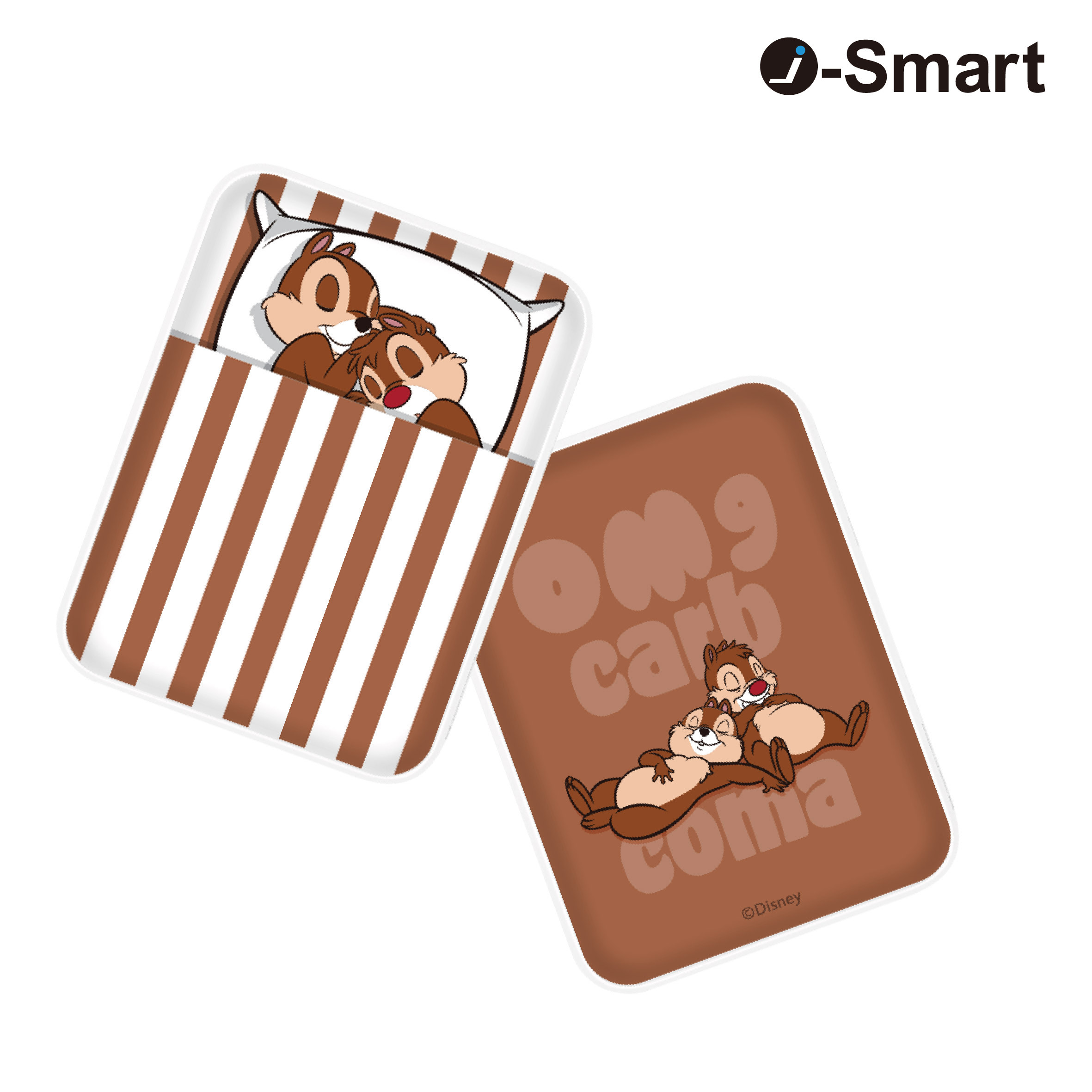 i-Smart-迪士尼系列口袋行動電源-Time To Bed-鋼牙與大鼻 Chip 'n Dale