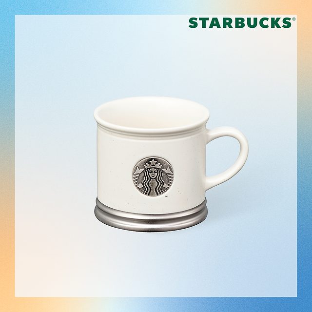 韓國 STARBUCKS -  French Summer Badge Mug 法式夏季徽章馬克杯 300ml