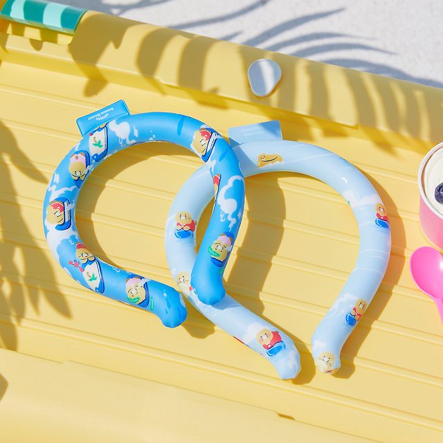 韓國 Kakao Friends 夏日系列Summer Holiday Neck Cooler_Choonsik (M)