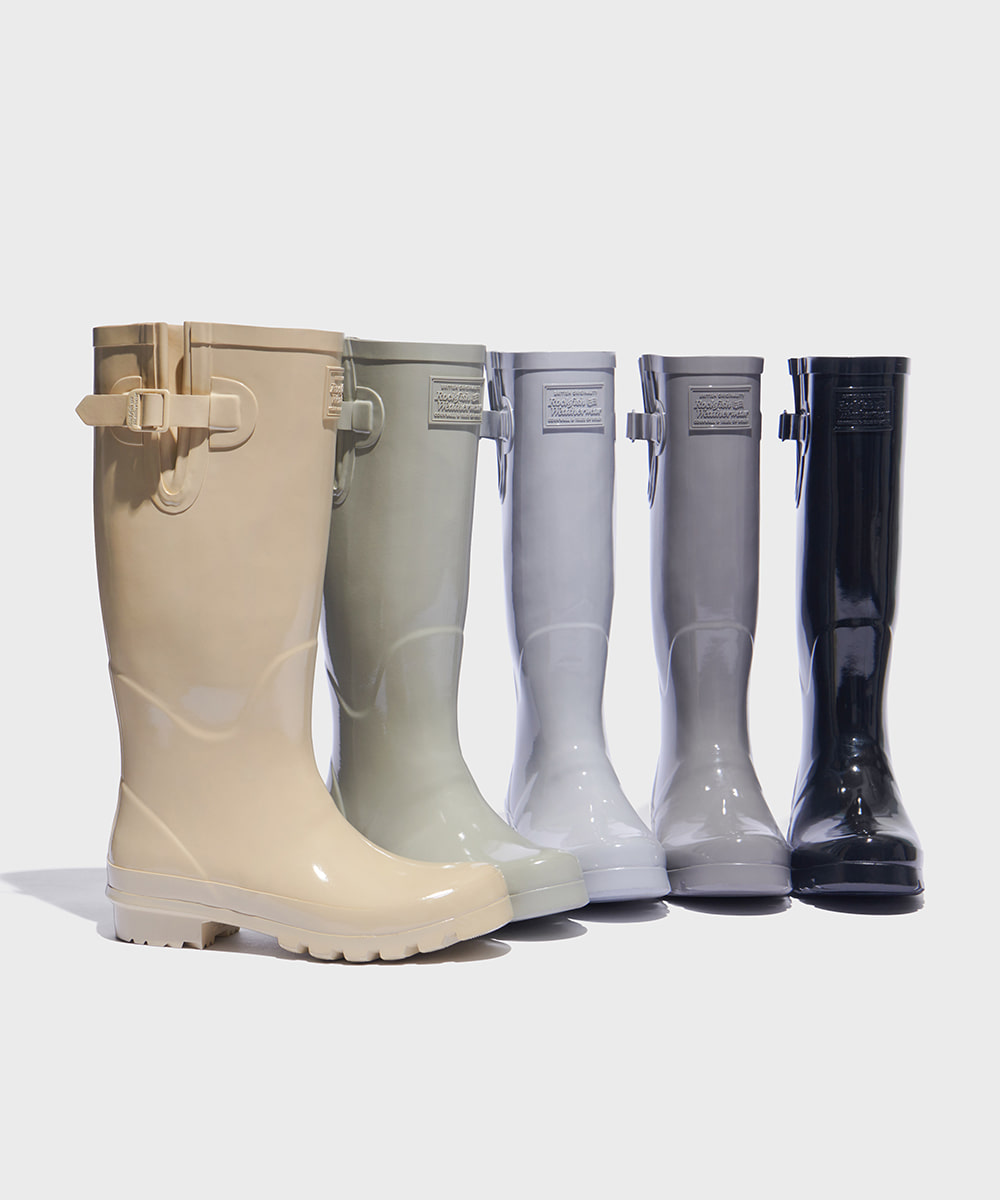 韓國 Rockfish Weatherwear -  ORIGINAL GLOSS RAIN BOOTS LONG - 5color
