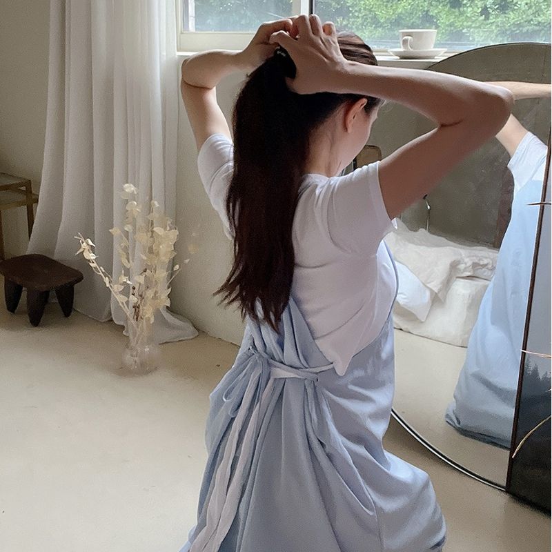 myclassy - 繩結連衣裙♡韓國女裝連身裙