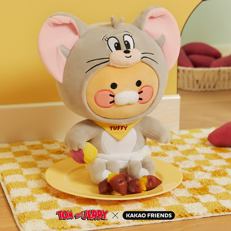 韓國 KAKAO FRIENDS X TOM & JERRY - Doll Turfy_Chunshik