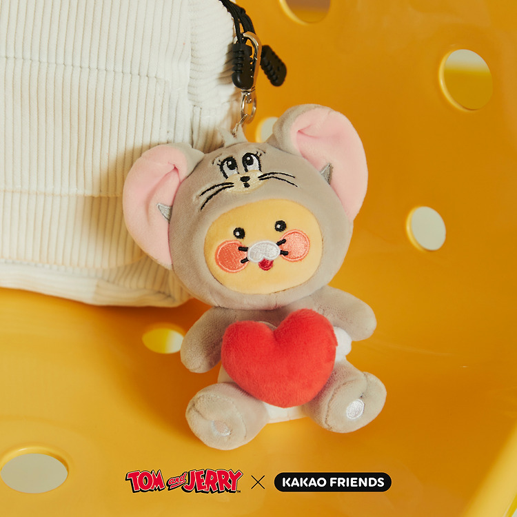 韓國 KAKAO FRIENDS X TOM & JERRY - Keyring Doll Turpy_Chunshik