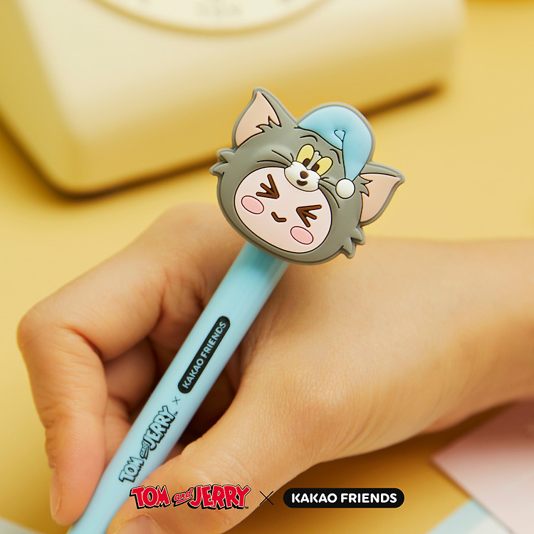 韓國 KAKAO FRIENDS X TOM & JERRY - Gel Pen Tom_Apeach