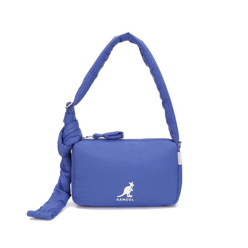 韓國 KANGOL - WH Puffer Crossbody Bag S 3329 Blue