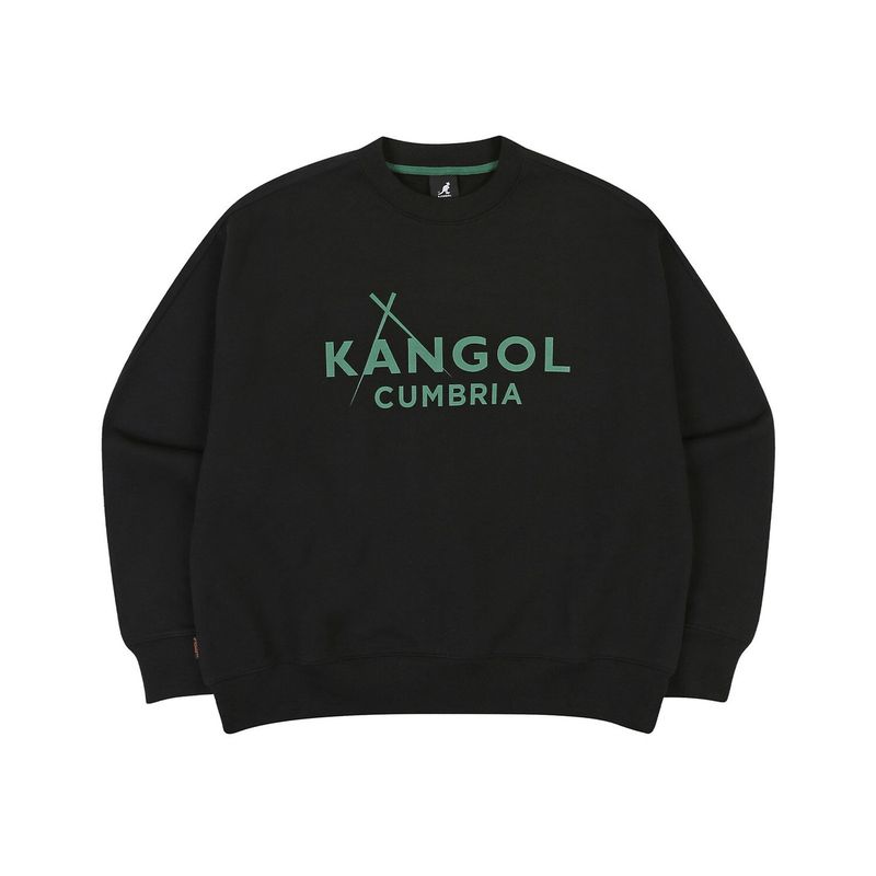 韓國 KANGOL - CBR Basic Sweatshirt 7001 Black