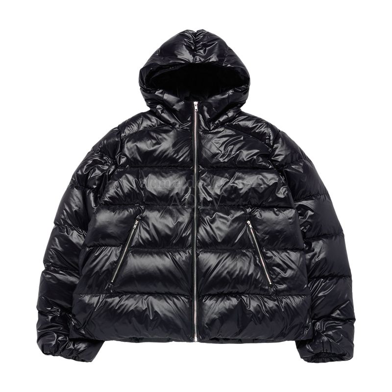 韓國直送 ADLV - GLOSSY HOODED DUCK DOWN JACKET5