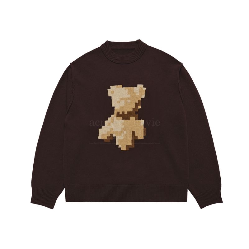 韓國直送 ADLV - PIXEL BEAR ARTWORK KNIT5