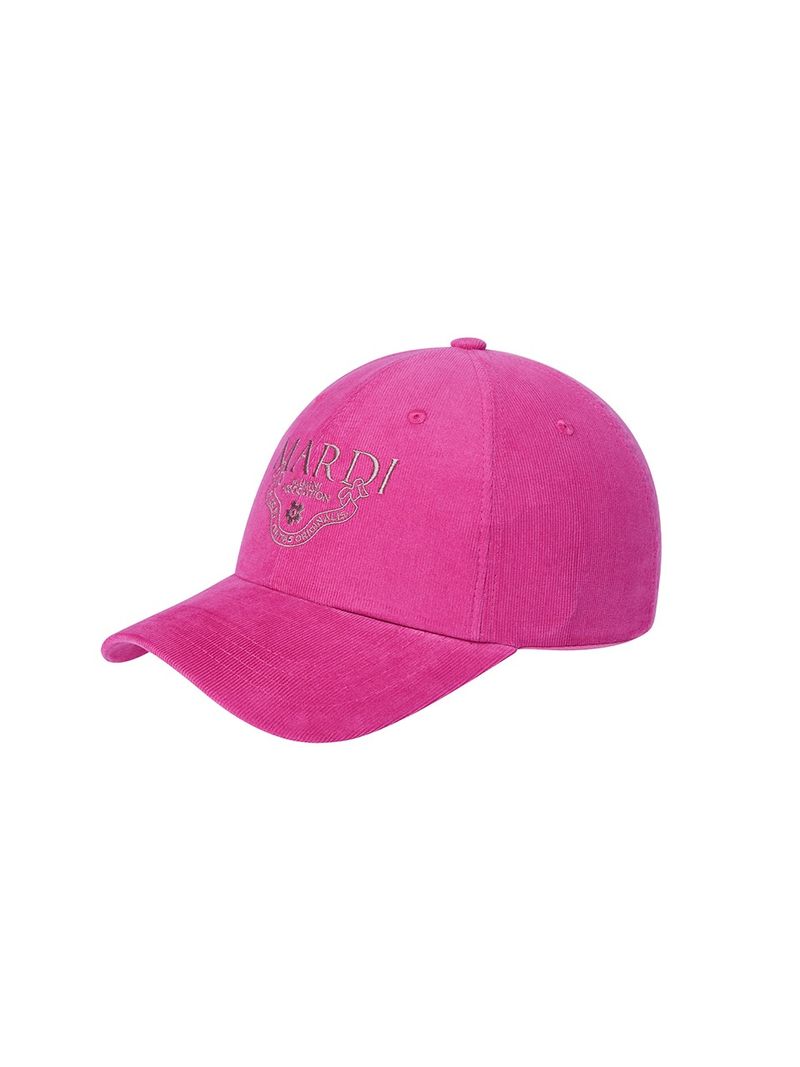 Mardi Mercredi - CORDUROY CAP ALUMNI CLASSIQUE_PINK 