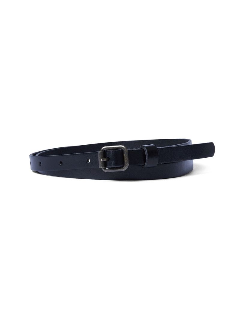 Mardi Mercredi - LEATHER BELT ESSENTIAL_BLACK 