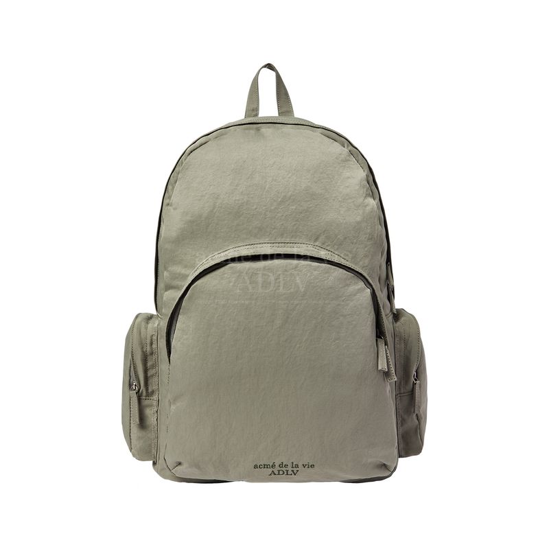 韓國直送 ADLV - BASIC LOGO STITCH NYLON BACKPACK5