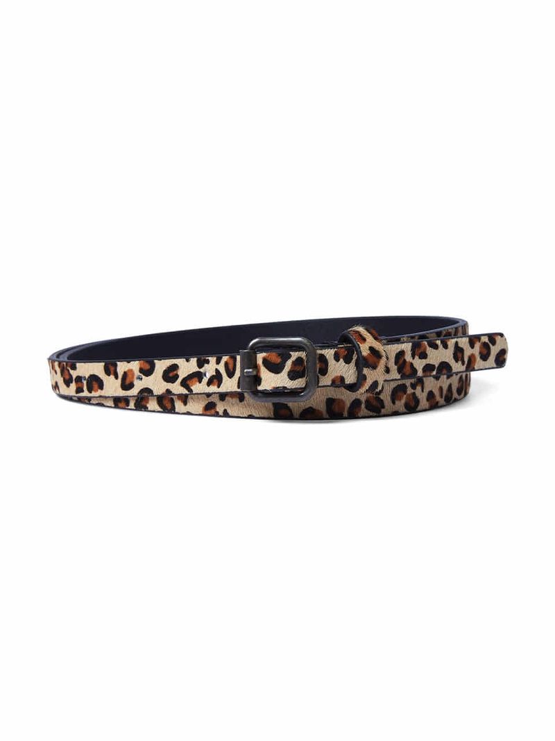 Mardi Mercredi - LEATHER BELT ESSENTIAL_LEOPARD