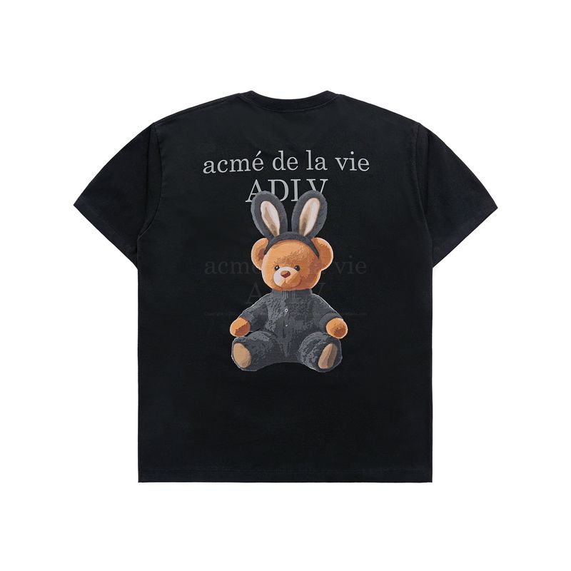 韓國直送 ADLV - RABBIT BEAR DOLL LOGO SHORT SLEEVE T-SHIRT5