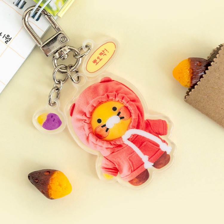 韓國 Kakao Friends - Chunsik 連帽衫壓克力鑰匙圈