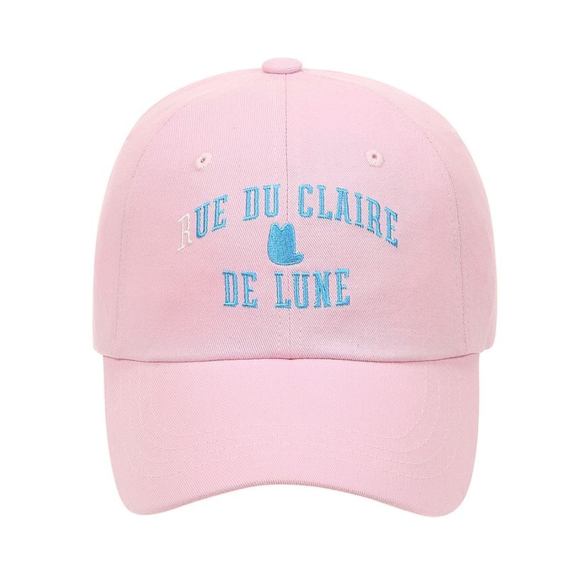 韓國 LMR -  Lettering Washing Ball Cap PINK