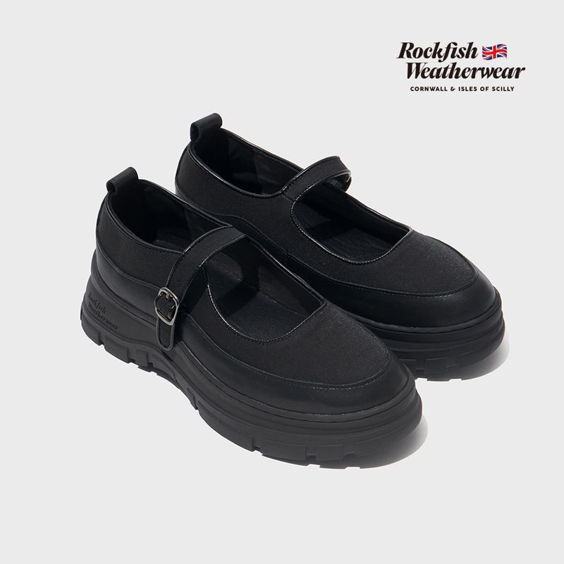 韓國 Rockfish Weatherwear - FLATFORM STRAP MARYJANES - 3 colors