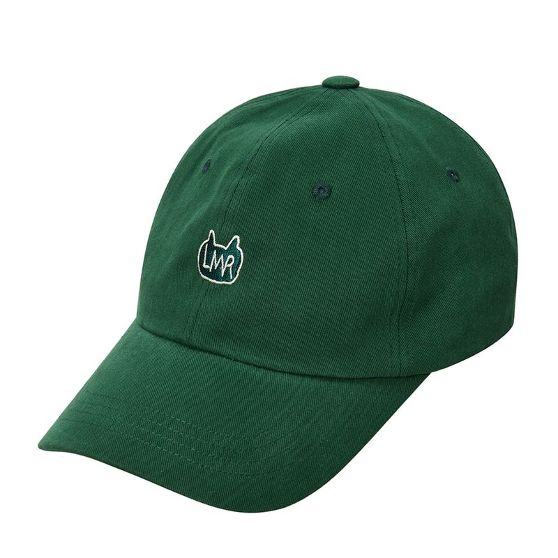 韓國 LMR -  Basic Embroidery Logo Ball Cap GREEN