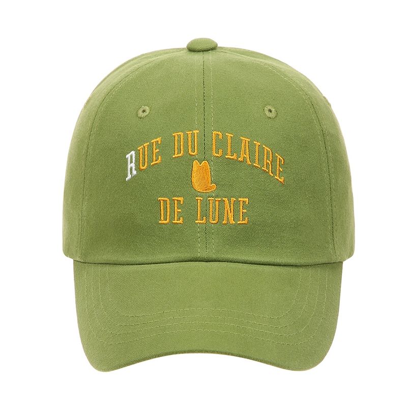 韓國 LMR -  Lettering Washing Ball Cap GREEN