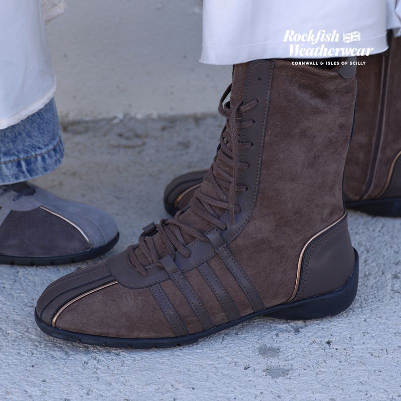 韓國 Rockfish Weatherwear - BLISS HIGH TOP SNEAKERS(SUEDE) - 4 colors