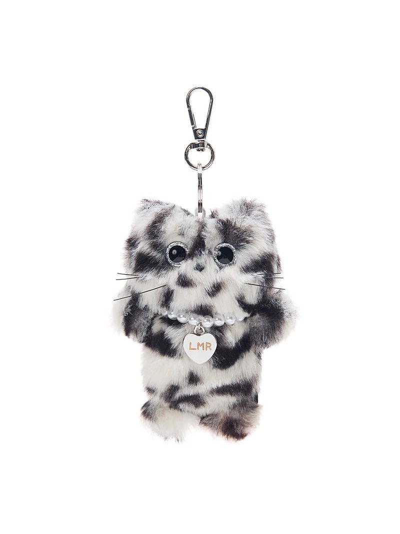 韓國 LMR -  Mini Channy Spot Black Keyring