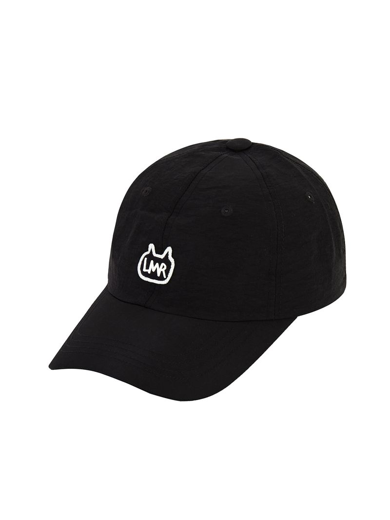 韓國 LMR -  Basic Embroidery Logo Ball Cap BLACK