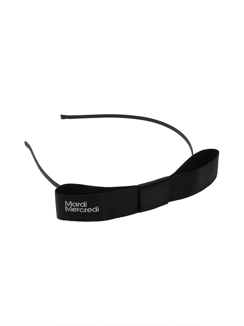 Mardi Mercredi - HAIR BAND RIBBON_BLACK