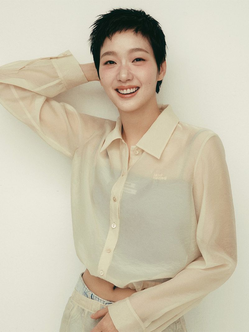 Mardi Mercredi - SHEER CROPPED BLOUSE STRING_CREAM