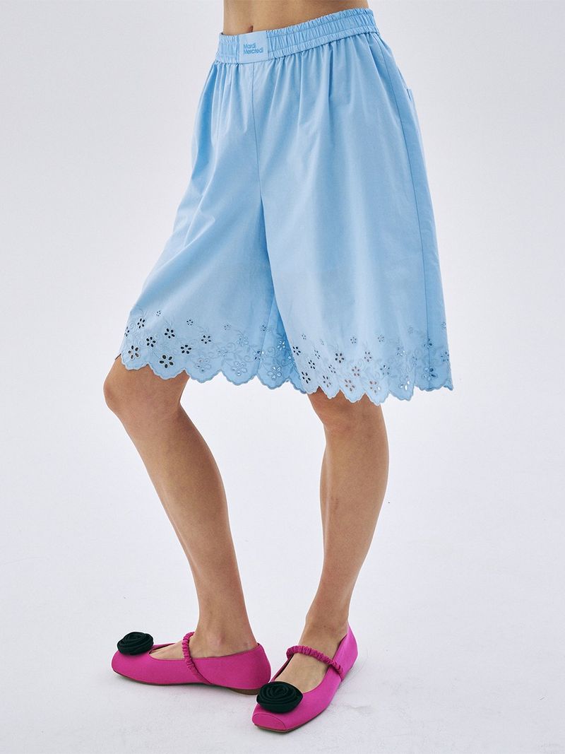 Mardi Mercredi - BERMUDA PUNCHING DETAIL_SKY 