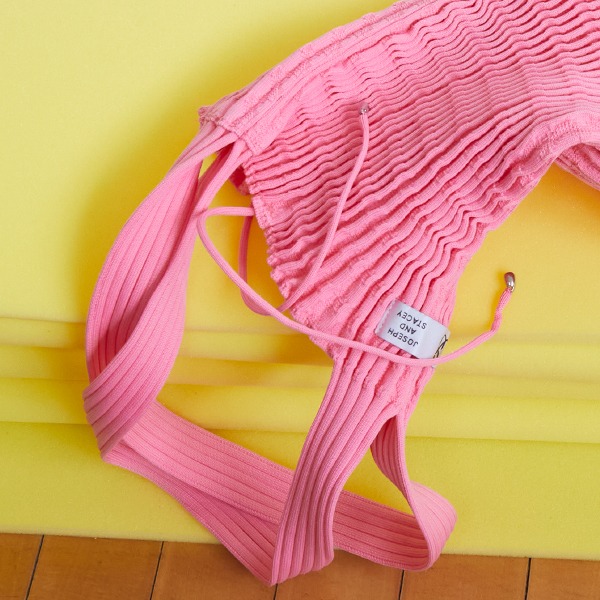 韓國 JOSEPH AND STACEY - Blow Flow Knit Medium Barbie Pink
