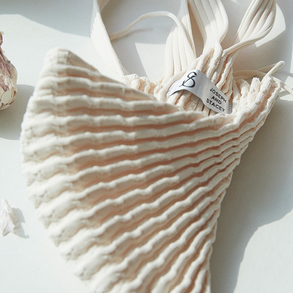 韓國 JOSEPH AND STACEY - Blow Flow Knit Small Vanilla
