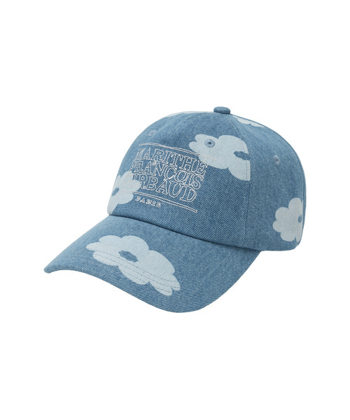 韓國 DAISY X MARITHE DENIM BALL CAP blue
