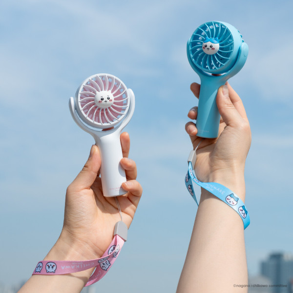 韓國 ROYCHE - CHIIKAWA 吉伊卡哇 迷你便攜式風扇 (吉伊卡哇 Chiikawa)