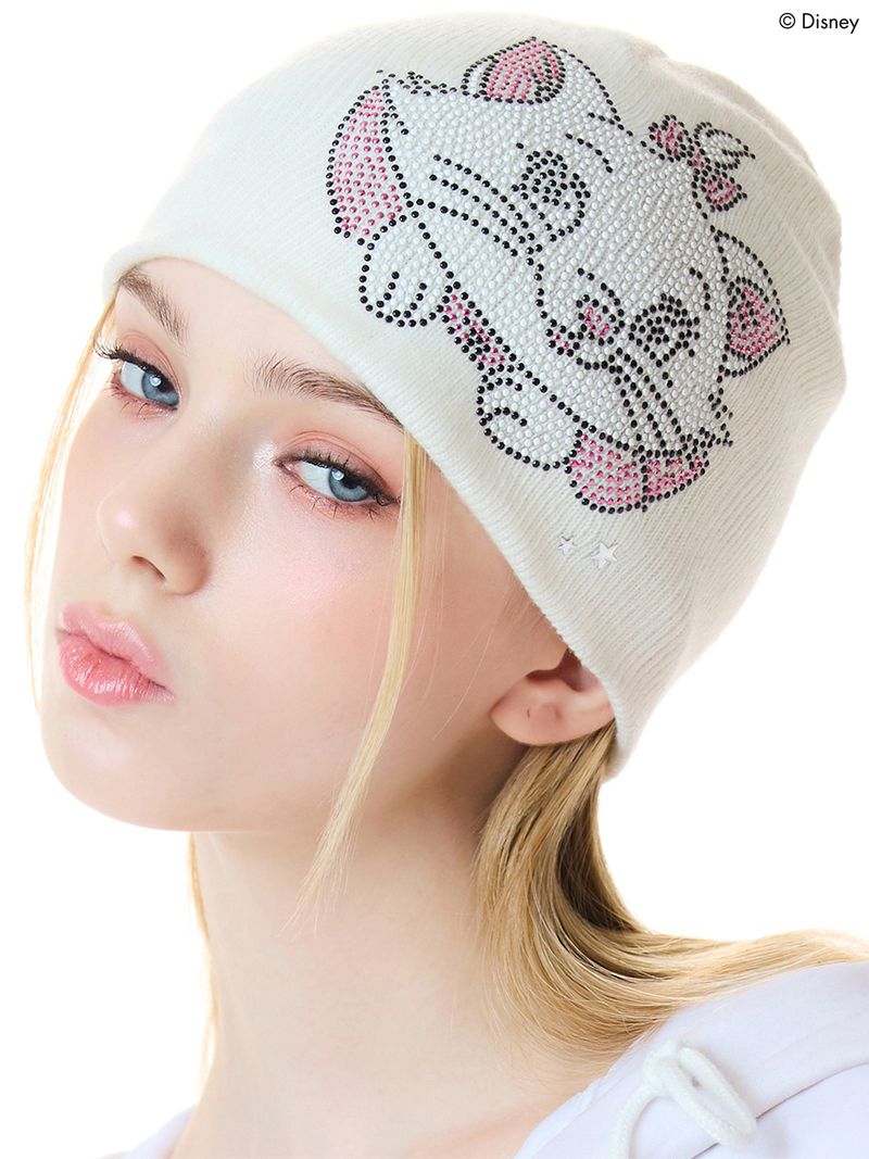 韓國 LUVISTRUE - [MARIE] HOTFIX BEANIE(WHITE)
