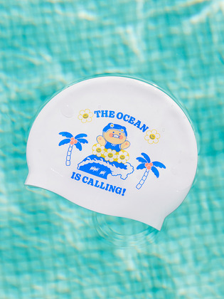 韓國 Kakao Friends X Wiggle Wiggle 春植泳帽