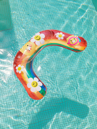  韓國 Kakao Friends X Wiggle Wiggle 春植彩虹水泡
