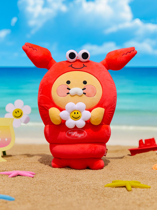 韓國 Kakao Friends X Wiggle Wiggle 春植龍蝦造型 Cushion
